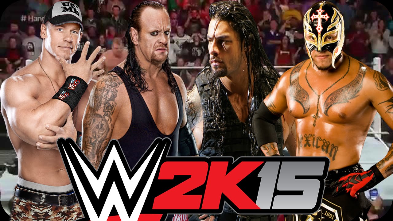 Wwe John Cena Undertaker Roman Reigns Rey Misterio Epic
