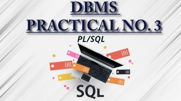 Practical No.3 || DBMS || PL/SQL || SPPU Practicals
