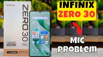 Mic problem Infinix Zero 30 || How to solve mic issues || Mic not working problem solved