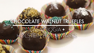 Casa giogia joins us in the holstein kitchen to show how make some
delicious & easy truffles our cake pop maker. just 6 minutes these
yu...