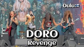 Doro - Revenge @Oulu🇫🇮 July 9, 2022 LIVE HDR 4K