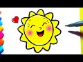 COMO DESNHAR UM SOL FOFO how to draw a fluffy sun ❤ Dibujos cute Kawaii, Desenhos para Desenhar