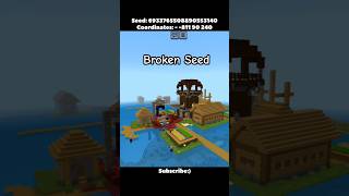 Best seed survival 😀 #minecraft #shorts #seeds