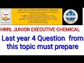 HRRL Junior executive chemical || HRRL EXAM 2025 || Must watch