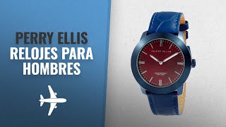 Top 10 Ventas Perry Ellis 2018: Perry Ellis Slim Line Unisex 42mm Quartz Watch 07012-01