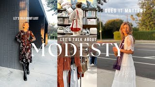 Where did Modesty go?