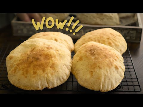 العيش المصرى البلدى بسهوله زى الفرن فى البيت وأسرار انتفاخ كل اللأرغفه بدون مطرحه