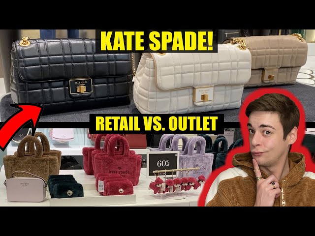How to identify if your Kate Spade bag is from the Retail or Outlet feat. Kate  Spade Retail Items 