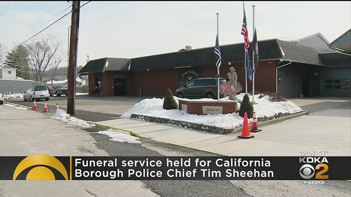 Funeral Service Held For California Borough Police...