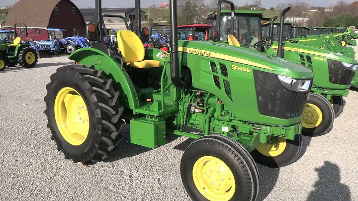 2021 John Deere 5045E Open Station, 2wd Tractor! JD Warranty! For Sale by Mast Tractor Sales