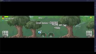 Hill Climb Racing Deluxe Rally Car on Jungle 56415m so hard, but OBS + PERNUL STAGE PUKNUL RECORD!!! screenshot 5