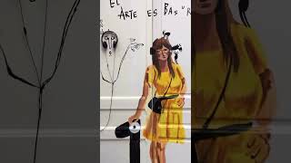 Retrato de hannah bere – street art video Barna, art video Barcelona, street artist Barcelone – street art video Barcelona