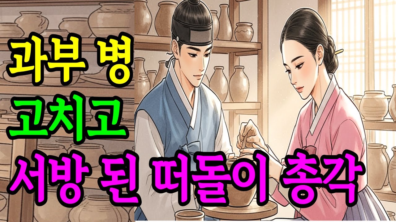 과부의 밤잠 설치는 병을 고쳐주고 거부가 된 떠돌이 총각 | 야담, 민담, 설화, 전설, 옛날이야기