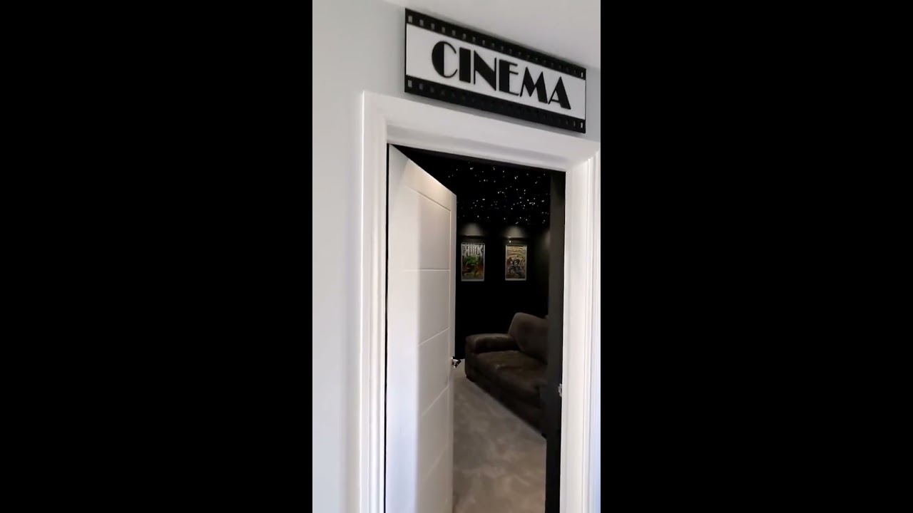 BEFORE AFTER Home Cinema Transformation 