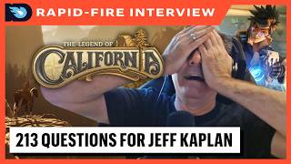 213 Rapid-Fire Questions About The Legend Of California