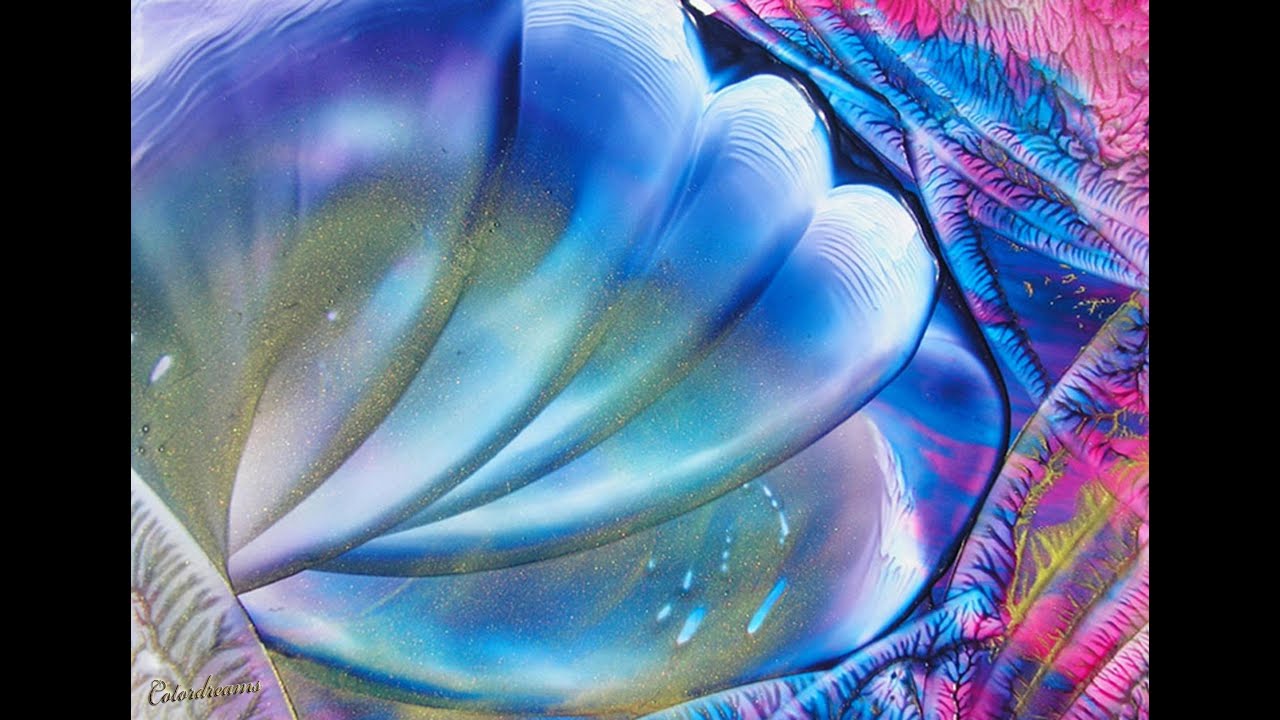 Encaustic- Fantasy in Wax- abstract - Slideshow by Colordreams63 - YouTube