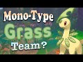 Which pokmon game is best for a monotype grass team