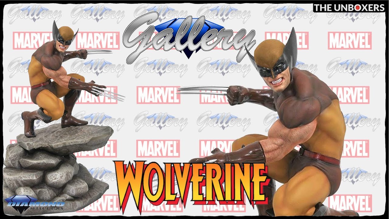 Marvel Gallery Wolverine Comic PVC Figure Collectible Statue Brand New 