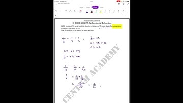 X NCERT Physics Solutions | Light: Reflection & Refraction | Exercise Q14 Part2