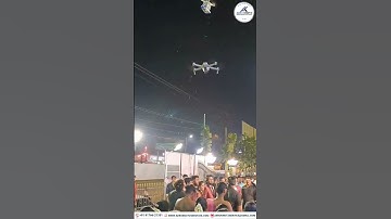 FLOWER DROP BY DRONE