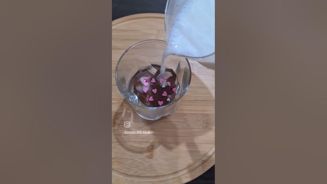 шоко-бомба, вкусно, сладенько и красиво - YouTube