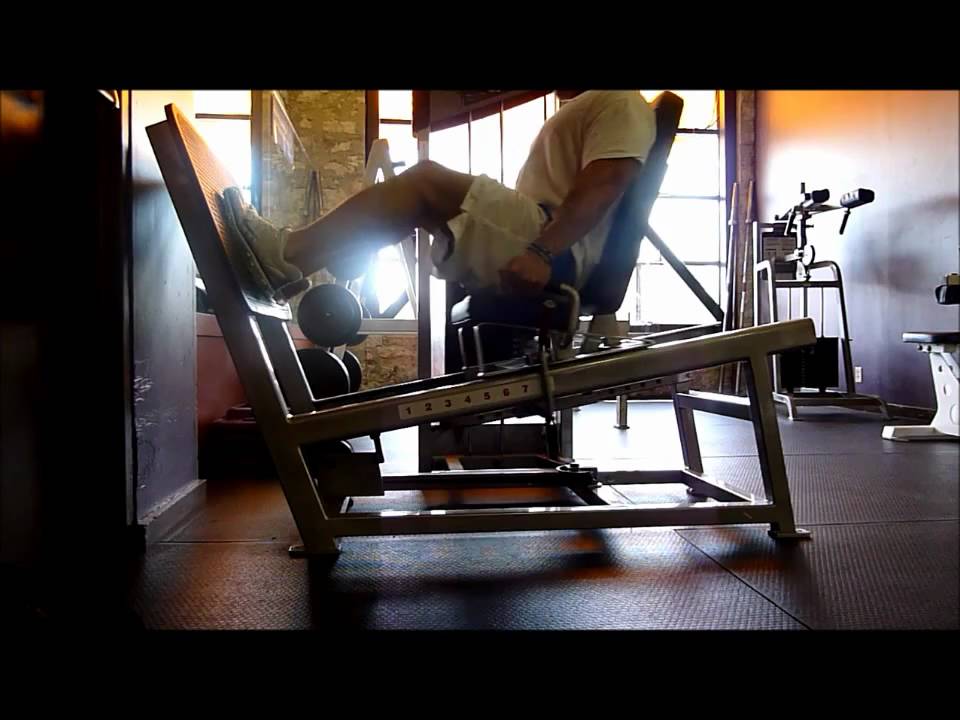 Leg Press Jumps- Top Personal Trainer Micah LaCerte - YouTube