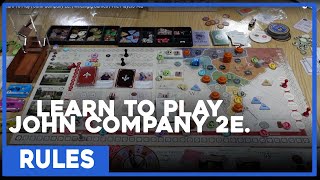 Learn To Play | John Company 2e. | Wherligig Games | The Players' Aid