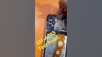 Samsung Galaxy A03s SM-A037F Test Point / ISP EMMC