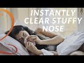 How to Instantly Clear Stuffy Nose (Strange "Healing Sound" Naturally Unblocks Sinuses)