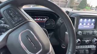 2022 Gmc Sierra No Crankstart Service Steering Column Lock