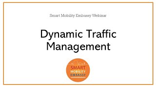Webinar Dynamic Traffic Management