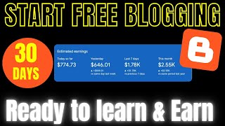 Full 30 Day Blogging Challenge | Earn Money from google AdSense News