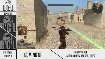 BCL | supermad vs The Cool Guys | 3v3 CTF League Season 4 Playoffs (SWBF2, 2005)