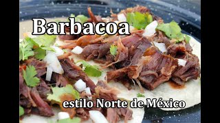 Barbacoa del Norte de México (de res, como se hace en el noreste de México). Cómo cocinarla en casa.
