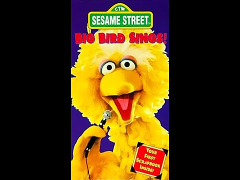 Opening and Closing to Sesame Street: Big Bird Sings! 1996 VHS (2001 Sesame Workshop Reprint)