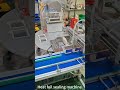 Machine de scellage à chaud pour contenants en plastique,  machine de scellage