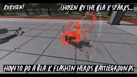 How to do a black flash in hero
