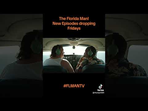 The Florida Man! New Episodes Fridays on YouTube #Flmantv #filmflorida #florida #fyp