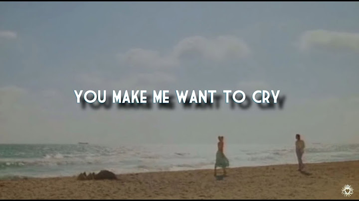 Cry Lyric Video version - Lyric Video performance video thumbnail