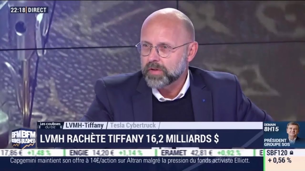 Tiffany et LVMH / bad buzz chez Tesla / Frédéric Fougerat / BFM Business / 25 novembre 2019