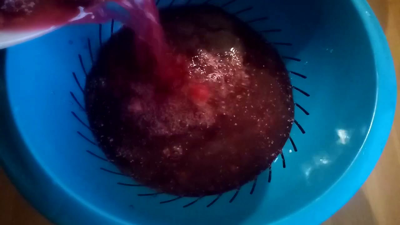 Wino z wiśni bez drylowania.  Polecam