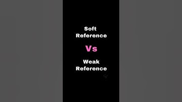 Java Soft Reference vs. Weak Reference ✍️