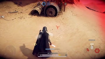 STAR WARS™ Battlefront™ II hero showdown Darth vader vs luke skywalker