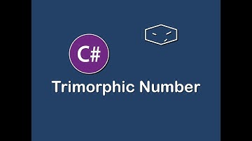trimorphic number in c#