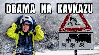 ZAGLAVLJEN U SNEGU - AZIJSKA ZIMSKA MOTO TURA