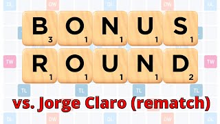 Scrabble GO Bonus Round vs Jorge Claro (rematch) screenshot 1