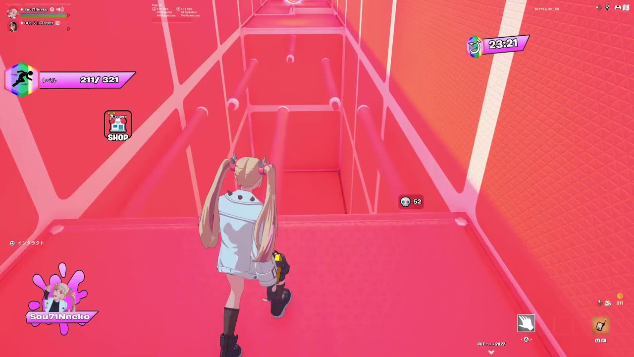 Fortnite配信ゼロビルドクロスと!!!
