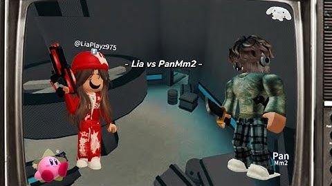 1v1-ing MY GIRL-BESTFRIEND IN MM2 @Zwlia  || (Murder Mystery 2)