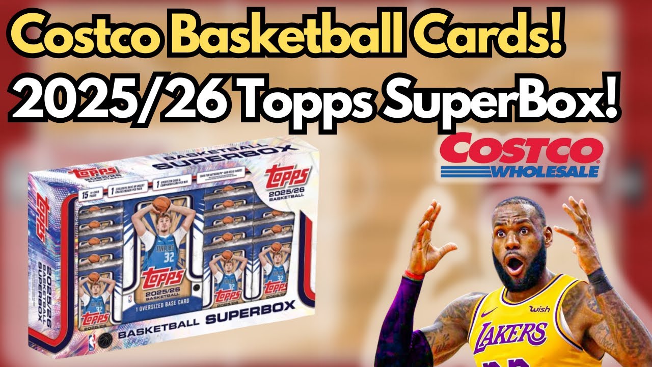 Costco Basketball Cards! 2025-26 Topps NBA Flagship Collection