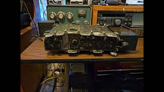 Clansman PRC-320 initial power up receiving CW